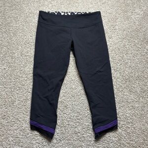 Lululemon Mesh Hem Crops